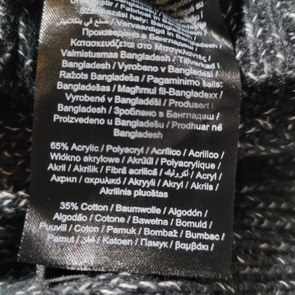 NWT Only & Sons Onsmalaki Reg 7 Crew Knit Sweater in Dark Blue Sz XXL - Picture 7 of 8